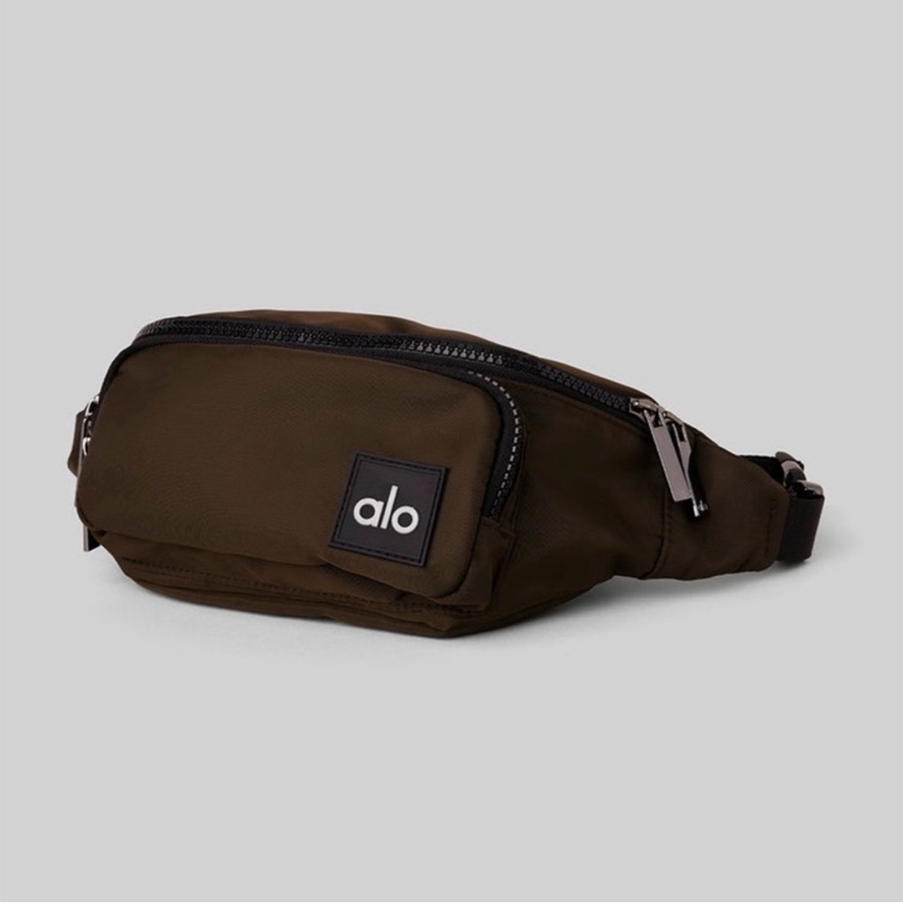 NEW Alo Espresso Brown Waist Bag / Fanny Pack